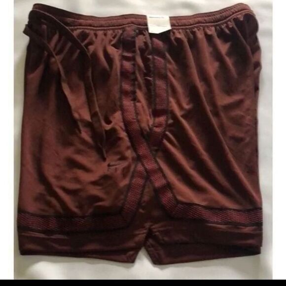 Nike Shorts Womens XXL Brown Mesh - Picture 1 of 3